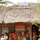 Solar house in Bangladesh